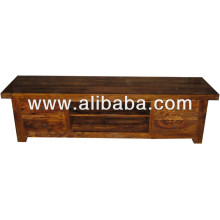 Sheesham armario tv de madera